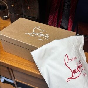 Louboutin box and dust bag